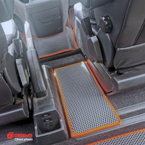 OMEVO EVA car mats for Ford Tourneo Custom L1 1 gen Minivan (2012-2023)
