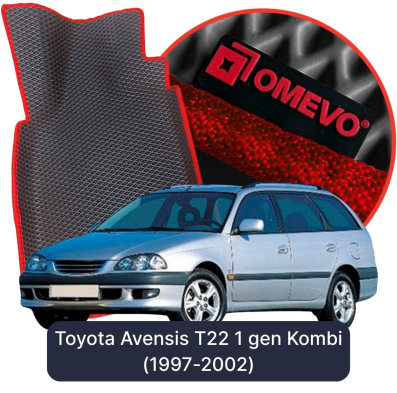 OMEVO EVA car mats for Toyota Avensis T22 1 gen Wagon (1997-2002)