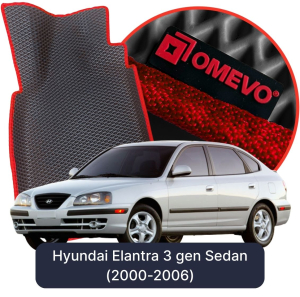 OMEVO 5D Pro EVA Mats for Hyundai Elantra 3 gen Sedan (2000-2006)