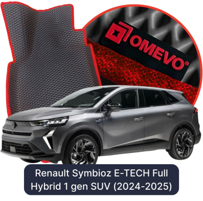 OMEVO EVA car mats for Renault Symbioz E-TECH Full Hybrid 1 gen SUV (2024-2025)