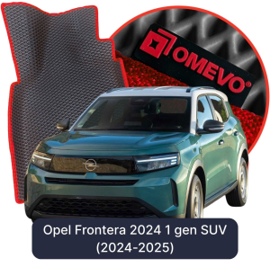 OMEVO 5D Pro EVA Mats for Opel Frontera 2024 1 gen SUV (2024-2025)