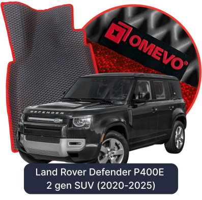 OMEVO EVA car mats for Land Rover Defender P400E 2 gen SUV (2020-2025)