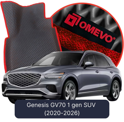 OMEVO EVA car mats for Genesis GV70 1 gen SUV (2020-2026)