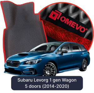 OMEVO 5D Pro EVA Mats for Subaru Levorg 1 gen Wagon 5 doors (2014-2020)