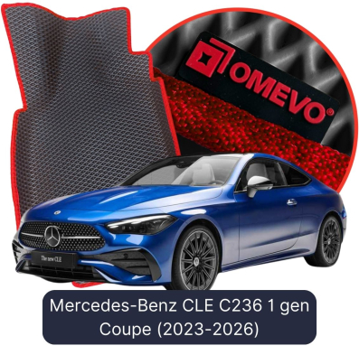 OMEVO EVA car mats for Mercedes-Benz CLE C236 1 gen Coupe (2023-2026)
