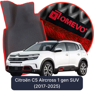 OMEVO 5D Pro EVA Mats for Citroën C5 Aircross 1 gen SUV (2017-2025)