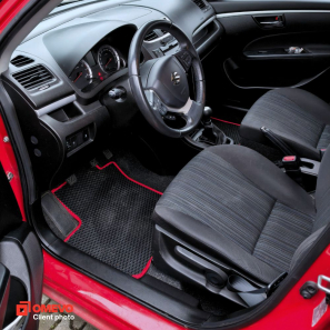 OMEVO EVA car mats for Suzuki Swift 5 gen Hatchback 5 doors (2010-2017)