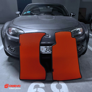 OMEVO EVA car mats for Mazda MX-5 NC 3 gen Cabrio (2005-2014)