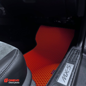 OMEVO EVA car mats for Mazda MX-5 NC 3 gen Cabrio (2005-2014)