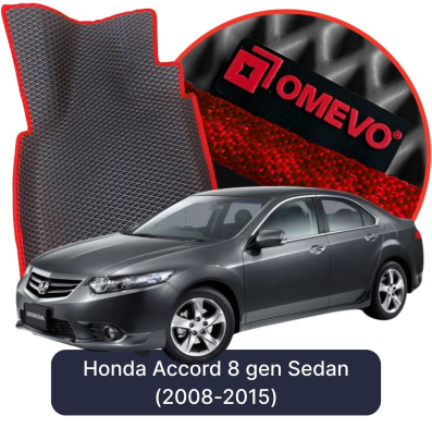 OMEVO EVA car mats for Honda Accord 8 gen Sedan (2008-2015)