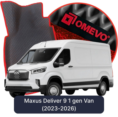 OMEVO EVA car mats for Maxus Deliver 9 1st gen Van (2019-2026)