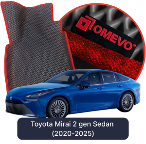 OMEVO 5D Pro EVA Mats for Toyota Mirai 2 gen Sedan (2020-2025)