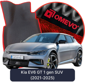 OMEVO 5D Pro EVA Mats for Kia EV6 GT 1 gen SUV (2021-2025)