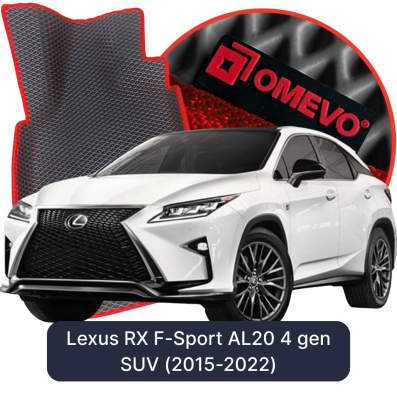 OMEVO EVA car mats for Lexus RX F-Sport AL20 4 gen SUV (2015-2022)