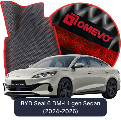 OMEVO EVA car mats for BYD Seal 6 DM-i 1 gen Sedan (2024-2026)