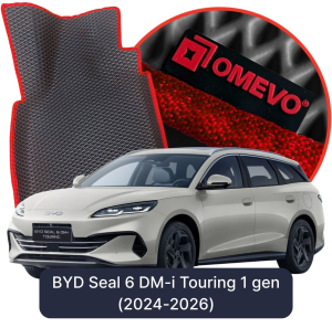 OMEVO 5D Pro EVA Mats for BYD Seal 6 DM-i Touring 1 gen Kombi (2024-2026)