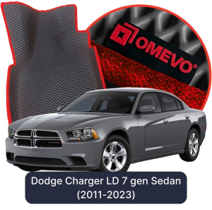 OMEVO 5D Pro EVA Mats for Dodge Charger LD 7 gen Sedan (2011-2023)