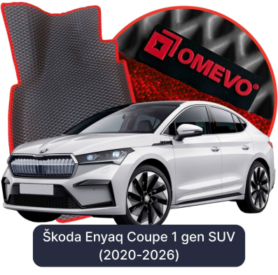 OMEVO EVA car mats for Škoda Enyaq Coupe 1 gen SUV (2020-2026)