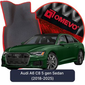 OMEVO 5D Pro EVA Mats for Audi A6 C8 5 gen Sedan (2018-2024)