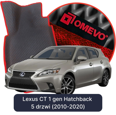 OMEVO EVA car mats for Lexus CT 1 gen Hatchback (2010-2020)