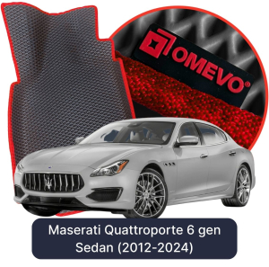 OMEVO 5D Pro EVA Mats for Maserati Quattroporte 6th gen Sedan (2012-2024)