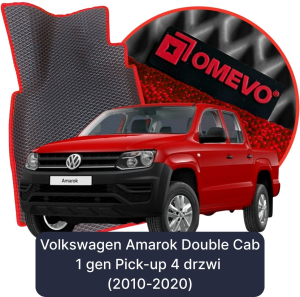 OMEVO 5D Pro EVA Mats for Volkswagen Amarok Double Cab 1 gen Pick-up (2010-2020)