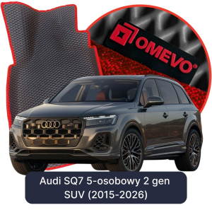 OMEVO 5D Pro EVA Mats for Audi SQ7 5-seater 2 gen SUV (2015-2026)