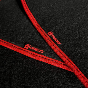 Velour car mats OMEVO for Abarth Grande Punto Hatchback 3 doors (2007-2010)