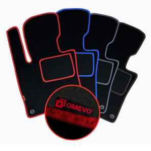 Velour car mats OMEVO for Dacia Duster Expression 3 gen SUV (2024-2026)