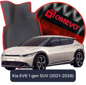 OMEVO 5D Pro EVA Mats for Kia EV6 1 gen SUV (2021-2025)