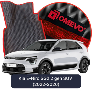 OMEVO 5D Pro EVA Mats for Kia E-Niro SG2 2 gen SUV (2022-2025)