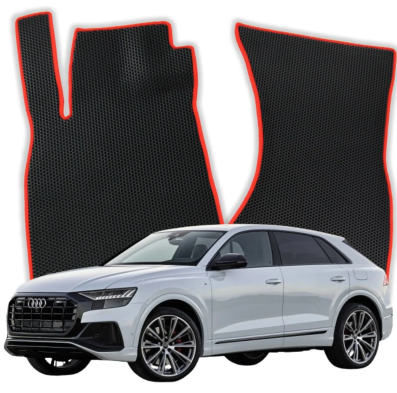 OMEVO EVA car mats for Audi Q8 Hybrid (MHEV) 1 gen SUV (2018-2026)
