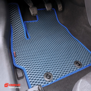 OMEVO EVA car mats for Toyota Yaris 4 gen Hatchback 5 doors (2020-2025)