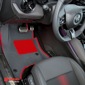 OMEVO EVA car mats for Alfa Romeo Junior Ibrida 1 gen SUV (2024-2025)
