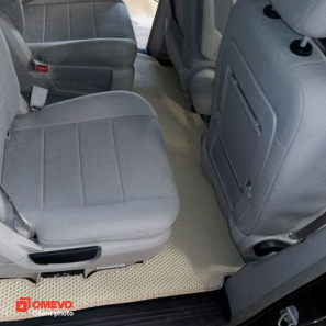 OMEVO EVA car mats for Chrysler Grand Voyager 7 Seater 5 gen Minivan (2007-2016)