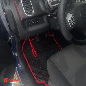 OMEVO EVA car mats for Opel Agila 2 gen Hatchback 5 doors (2008-2014)