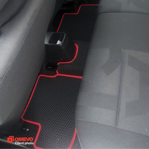 OMEVO EVA car mats for Opel Agila 2 gen Hatchback 5 doors (2008-2014)