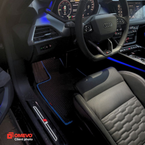 OMEVO EVA car mats for Audi E-TRON GT 1 gen Sedan (2020-2025)