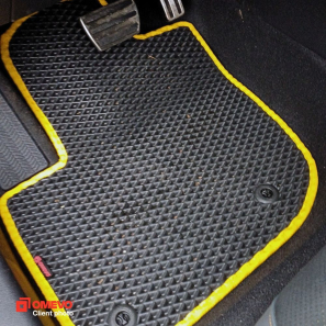 OMEVO EVA car mats for Honda Jazz 5 gen Hatchback 5 doors (2020-2025)