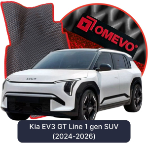OMEVO 5D Pro EVA Mats for Kia EV3 GT Line 1 gen SUV (2024-2025)