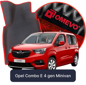 OMEVO 5D Pro EVA Mats for Opel Combo E 4 gen Minivan (2018-2025)