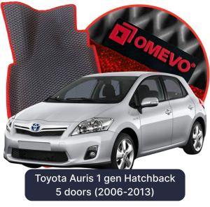 OMEVO 5D Pro EVA Mats for Toyota Auris 1 gen Hatchback 5 doors (2006-2013)