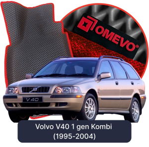 OMEVO 5D Pro EVA Mats for Volvo V40 1 gen Kombi (1995-2004)