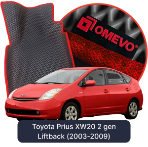 OMEVO 5D Pro EVA Mats for Toyota Prius XW20 2 gen Liftback (2003-2009)
