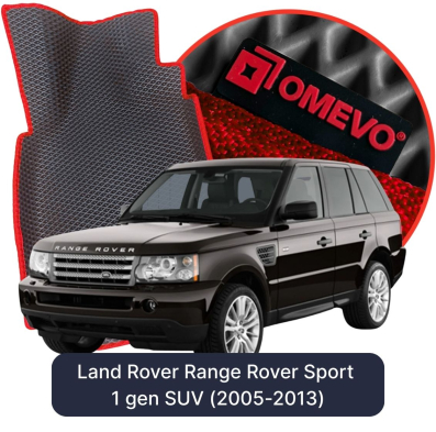OMEVO EVA car mats for Land Rover Range Rover Sport 1 gen SUV (2005-2013)