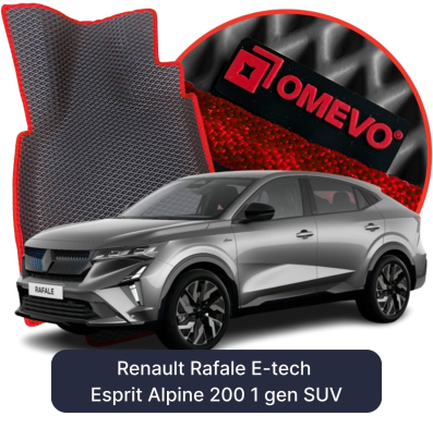 OMEVO EVA car mats for Renault Rafale E-tech Esprit Alpine 200 1 gen SUV (2024-2026)