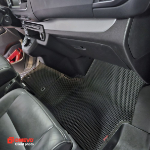 OMEVO EVA car mats for Toyota ProAce Verso Version with table Long VIP 1 gen Van (2016-2025)