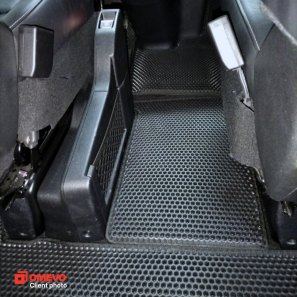 OMEVO EVA car mats for Toyota ProAce Verso Version with table Long VIP 1 gen Van (2016-2025)