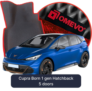 OMEVO 5D Pro EVA Mats for Cupra Born 1 gen Hatchback 5 doors (2021-2026)