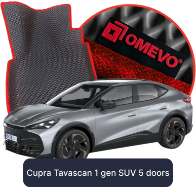 OMEVO EVA car mats for Cupra Tavascan 1 gen SUV 5 doors (2023-2026)